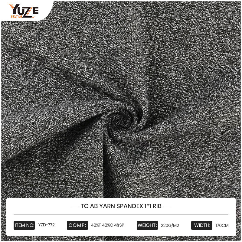 YZD-772 TC AB příze Spandex 1*1 RJB