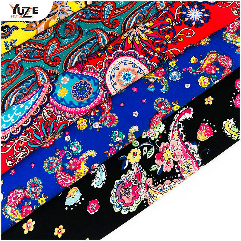 YZS16-319 Print Rayon OE Spandex