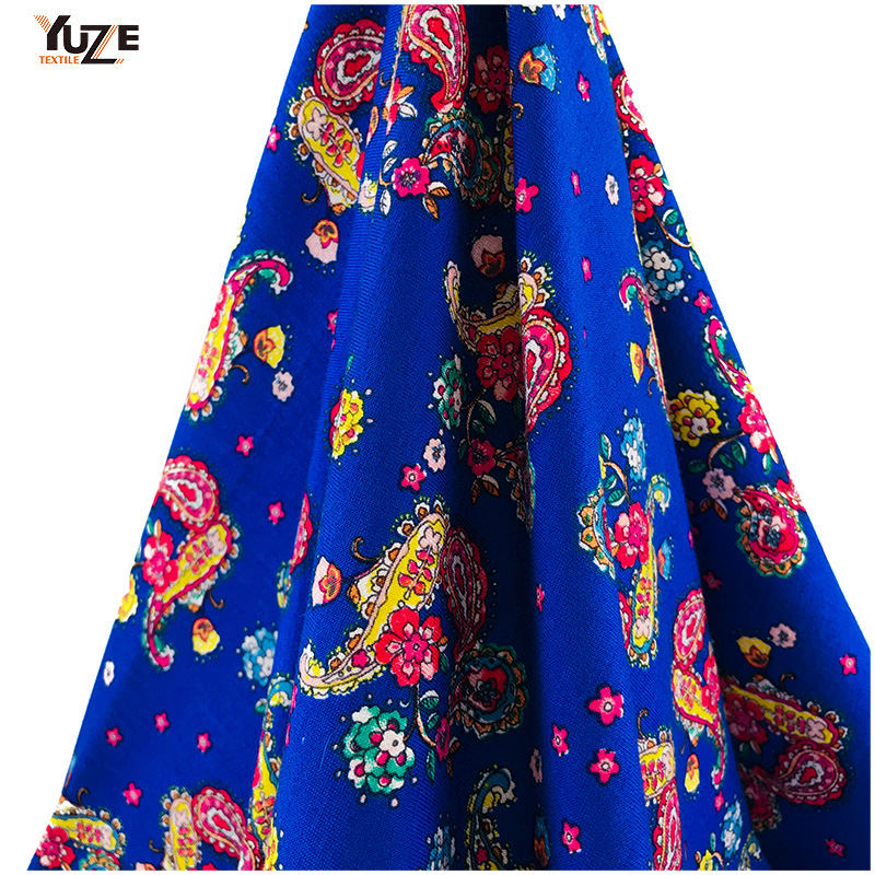 YZS16-319 Print Rayon OE Spandex