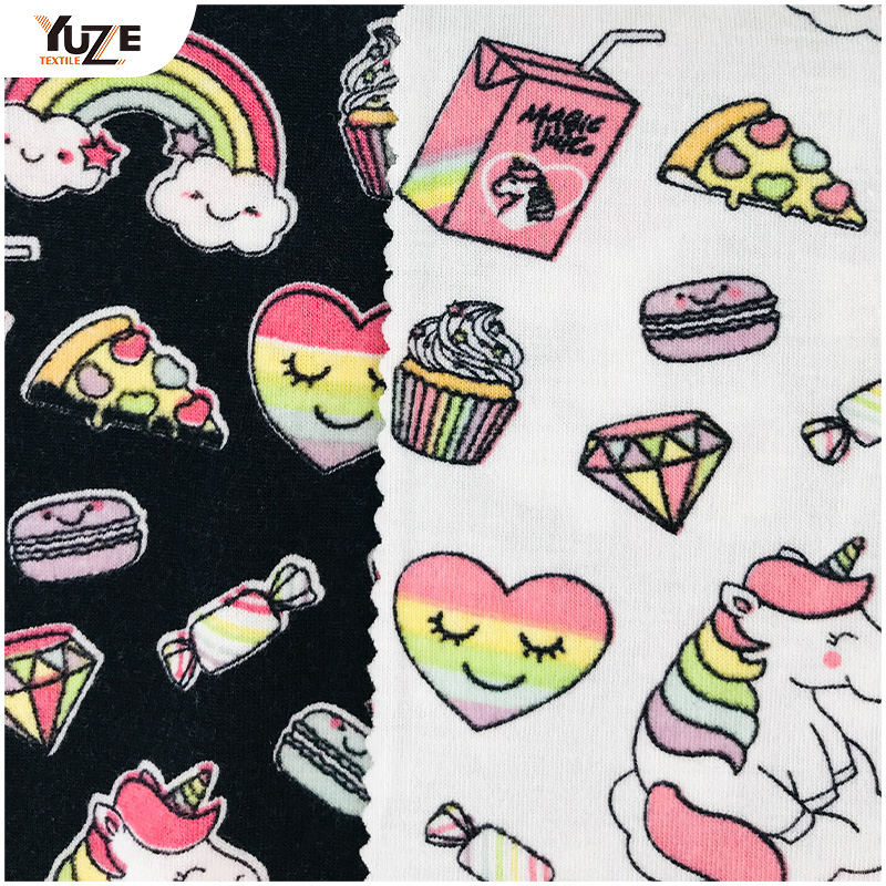 YZS20-726-8 Poly Spun Spandex Print