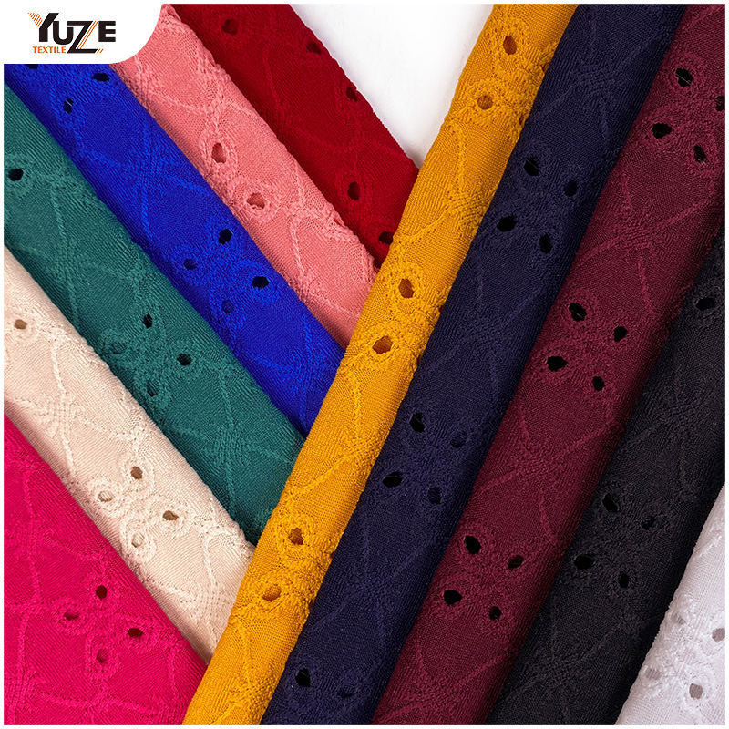 YZK-030030 DTY Spandex Jacq s otvory