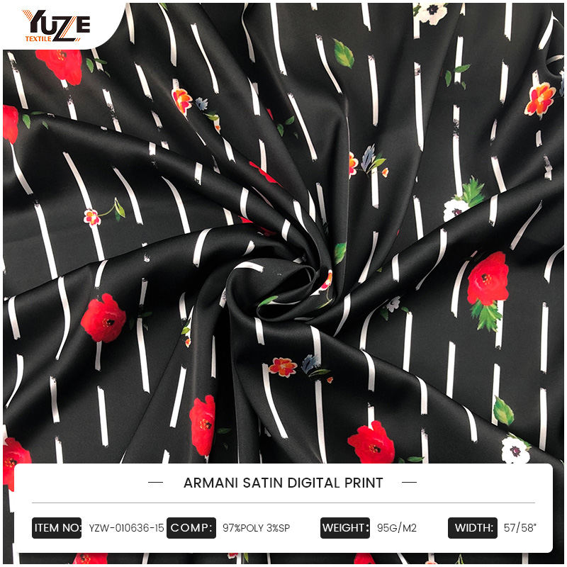 YZW-010636-15 ARMANI SATING DIGITAL PRINT