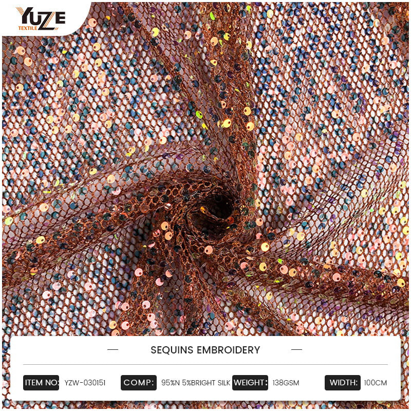 Vyšívání flitrů YZW-030151 Vyšívání flitrů YZW-030151