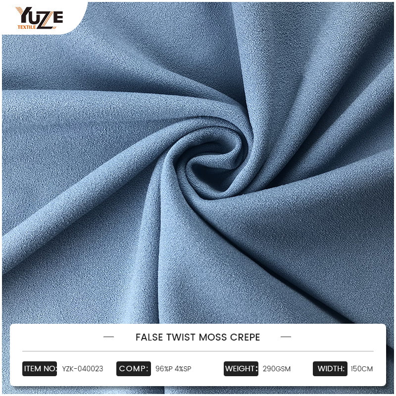 Technická elegance v textilu: Co dělá mechovou krepovou tkaninu první volbou pro špičkový módní návrhářství?